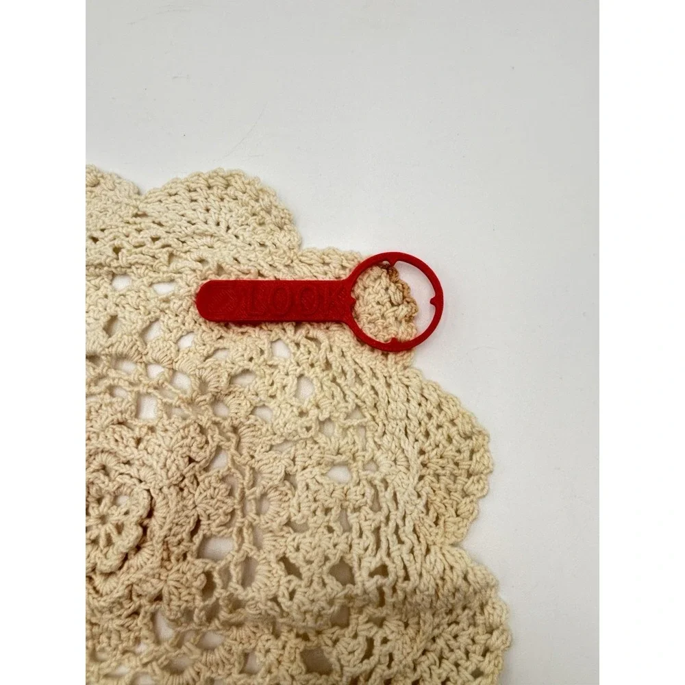 Vintage Hand Crocheted Round Doily Cream Cotton Lace Floral Table Topper 9 Inch